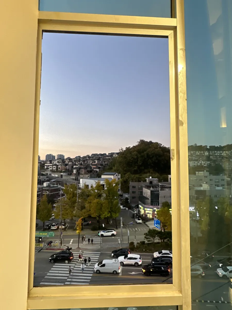 캐시먼트창문 암대 수리 후 개폐 확인
